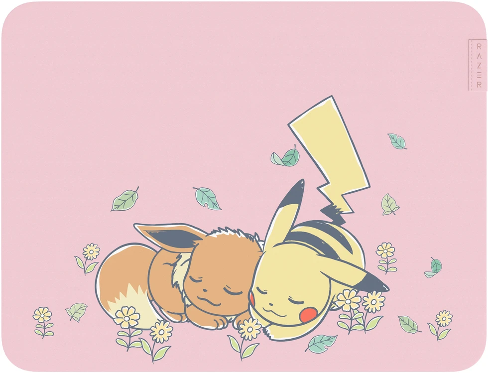 Razer Gigantus V2 Pokémon Edition Pelės kilimėlis, Size M – Pikachu/Eevee