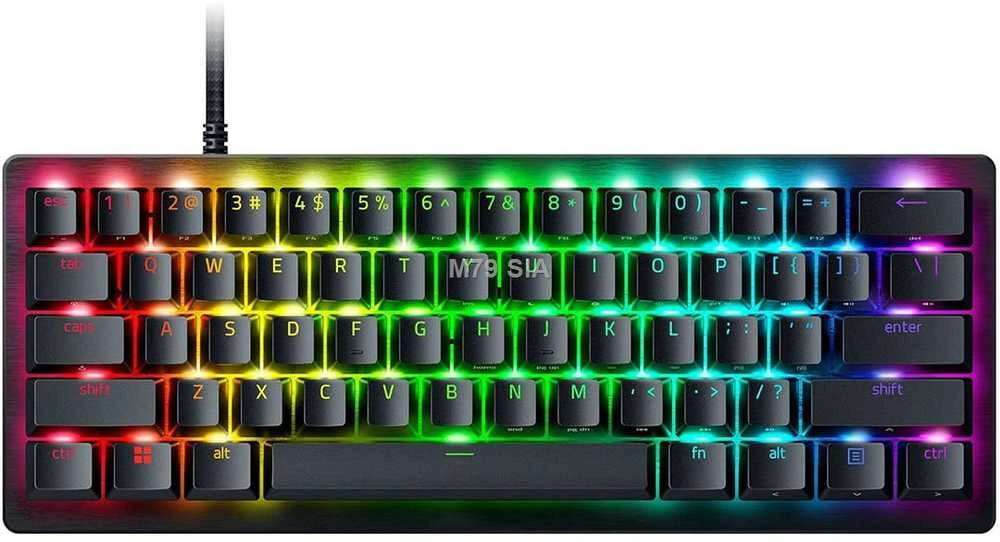 Razer | Huntsman V3 Pro Mini | Klaviatūra žaidimams | su laidu | US | Juodas