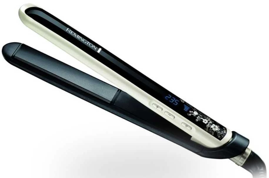 Remington | PEARL Plaukų tiesintuvas | S9500 | Garantija 24 mėn. | Ceramic heating system | Ekranas Digital display | Temperature (min) 150 °C | Temperature (max) 235 °C | Juodas