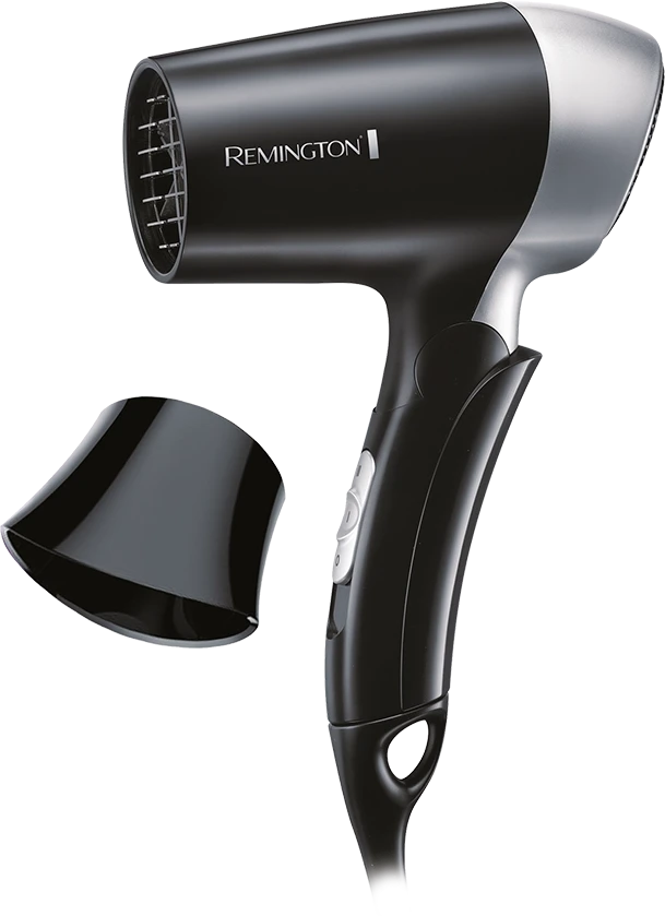 Plaukų džiovintuvas Remington D2400 Juoda, Sidabras 1400 W