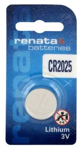 Renata CR2025-1BB Lizdinių plokštelių pakuotė, 1 vnt.