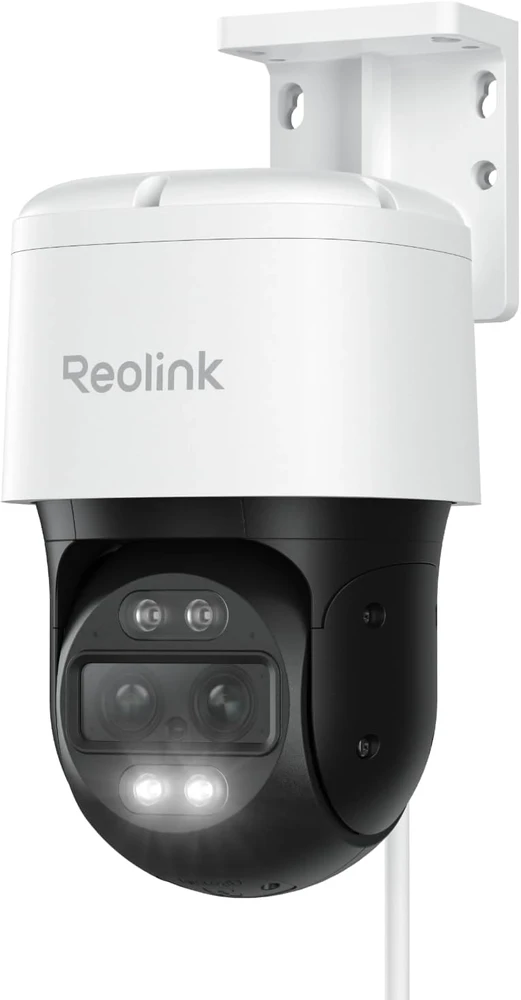 Reolink 4K Dual-Lens PoE Camera with Auto Tracking | TrackMix PoE | PTZ | 8 MP | 2.8mm/F1.6 | IP65 | H.264, H.265 | Micro SD, Max. 512 GB