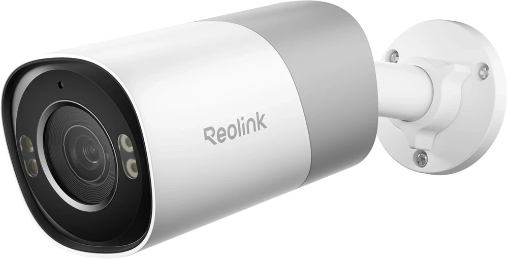 Reolink | 4K išmanioji PoE kamera | RP-PCB8M | Kulkos formos | 8 MP | 2.8mm/F1.6 | IP67 | H.265/H.264 | MicroSD kortelės lizdas, maks. 512GB