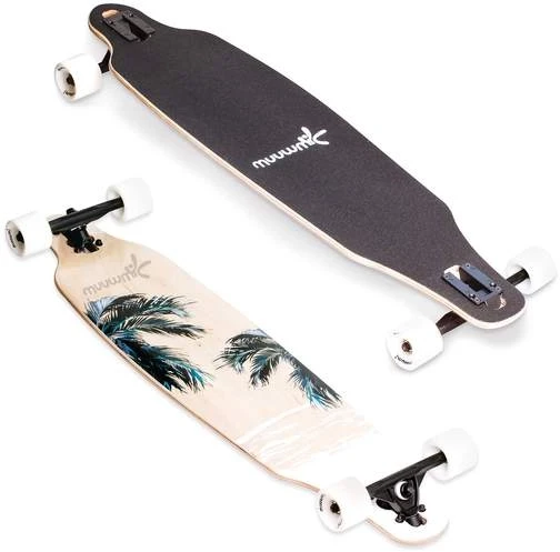 Skateboard Muuwmi Muuwmi Longboard Abec 7 Beach - 558