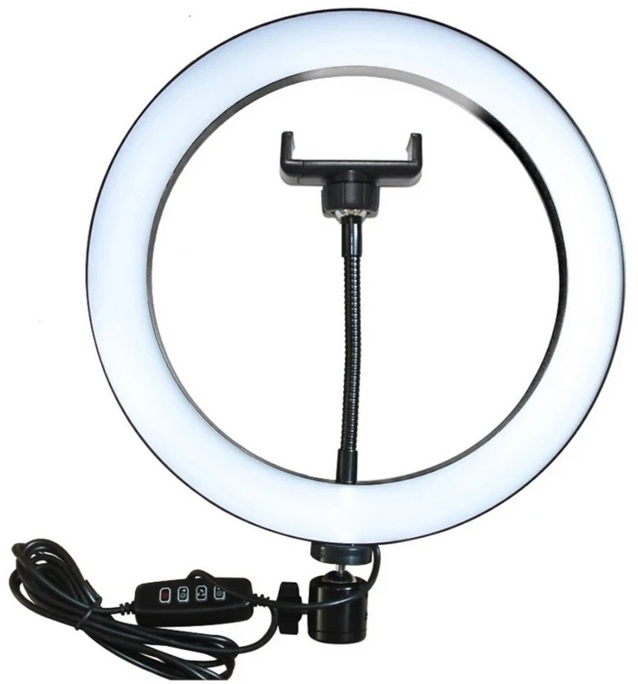 Riff Elight 36cm LED Light Ring 13W with Išmanusis telefonas holder + remote (RF-HX360)