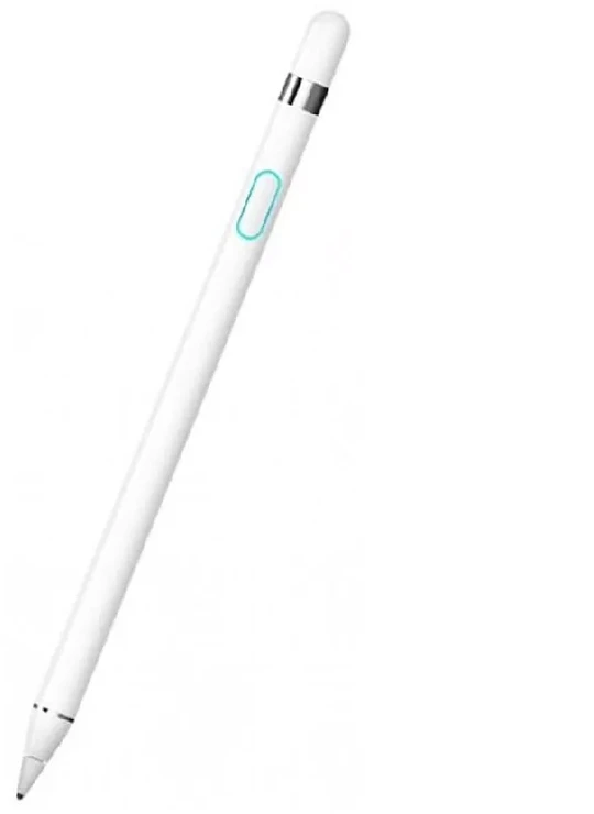 Transcend Riff Active Superfine NIB Stylus Pen įkraunamas su didelio jautrumo 1,4 mm Superfine Android / iOS Baltas