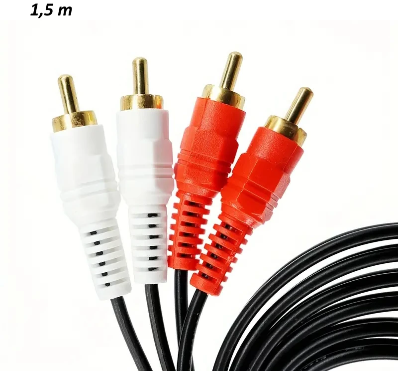 Kabelis Riff 2x RCA 2x RCA 1,5 m (RF983)