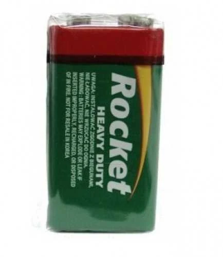 Rocket 6F22-1AA (9V) celofano pakuotė 1 vnt.