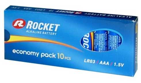 Rocket Rocket LR03-10BB (AAA) ECO Pack Blistera iepakojuma 10gb.