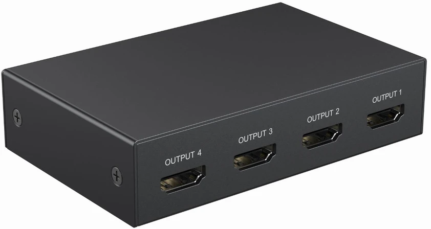 Gembird DSP-HDMI4K-4P-01 HDMI splitter, 4 jungtys