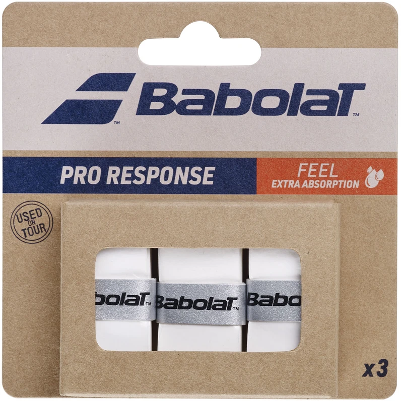 Owijki Babolat Pro Response 3 vnt. balta 179033