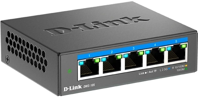 Šakotuvas D-Link 5-Port 2.5G Multi-Gigabit Desktop Switch