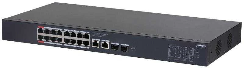 Šakotuvas SWITCH POE CS4220-16GT-240 16 PRIEVADŲ SFP DAHUA