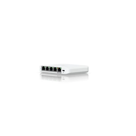 Šakotuvas Ubiquiti Flex Mini 2.5G Flex Mini 2.5G Compact 5-port 2.5G switch Desktop Managed L2+ USW-Flex-2.5G-5 (810084696040)