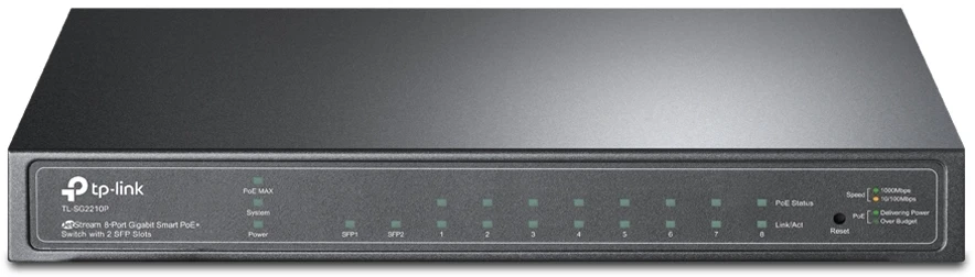 Šakotuvas TP-Link TL-SG2210P