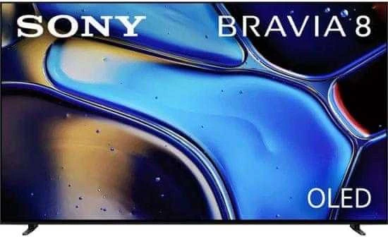 Televizorius Sony K55XR80PAEP Bravia 8 | 55 | Smart TV | Google TV | 4K UHD | Juodas