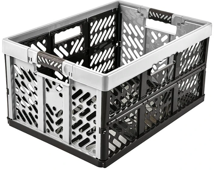 Lumarko Folding box with load capacity iki 50kg Ben 54x37x28cm 45L light sidabrinis color (0610297160)