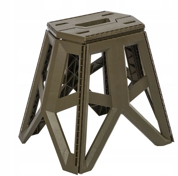 Keeeper LA-KA-PE Folding outdoor chair with load capacity iki 120kg Tom 29x20x39cm olive color