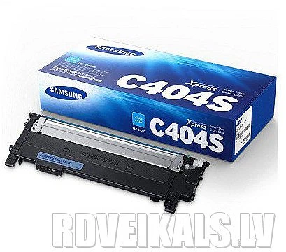 Hewlett Packard (HP) Toneriai HP Samsung CLT-C404S Cyan | 1 000 psl | SL-C430/C430W/C480/C480W