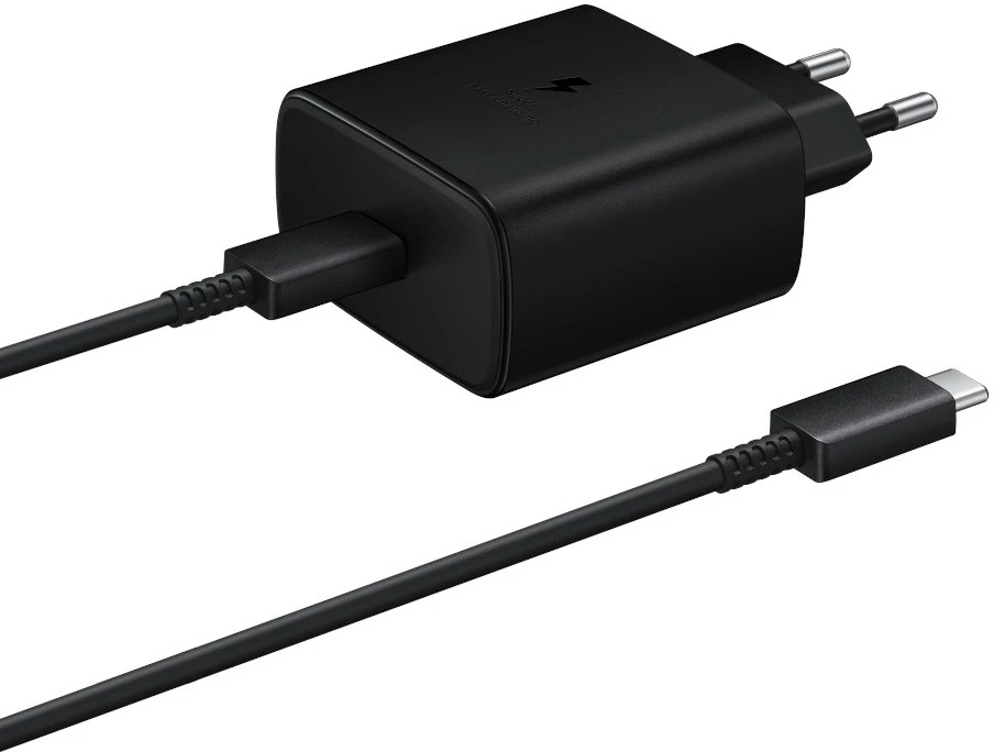 Samsung TA845XBE Travel Greitas įkroviklis Type-C į Type-C, 45W, 1m (Juodas)