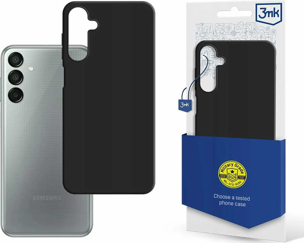 3mk Matt Samsung Galaxy M15 5G - dėklas telefonui juodos spalvos