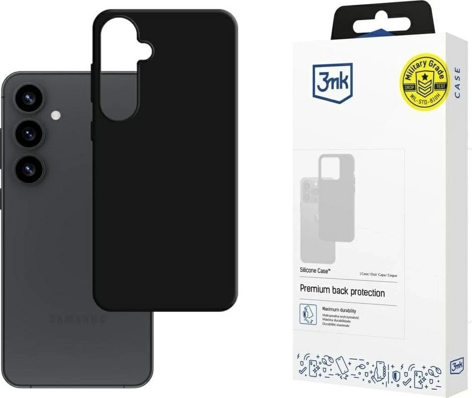 3MK Silikoninis dėklas Samsung Galaxy S25