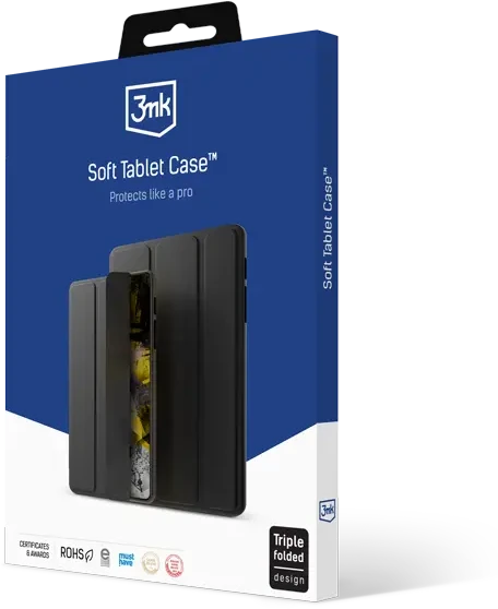 3Mk Soft Planšetė Case for Samsung Galaxy Tab A11 8.7" juodas