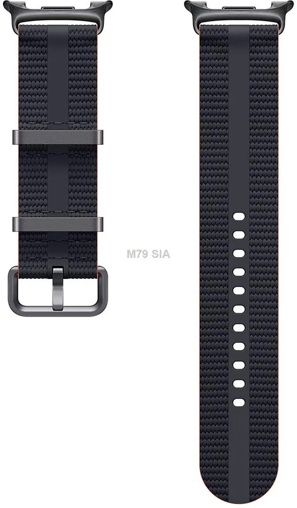 SOL33LBEGEU sportinis dirželis (M/L) „Samsung Galaxy Watch8“, grafito spalvos