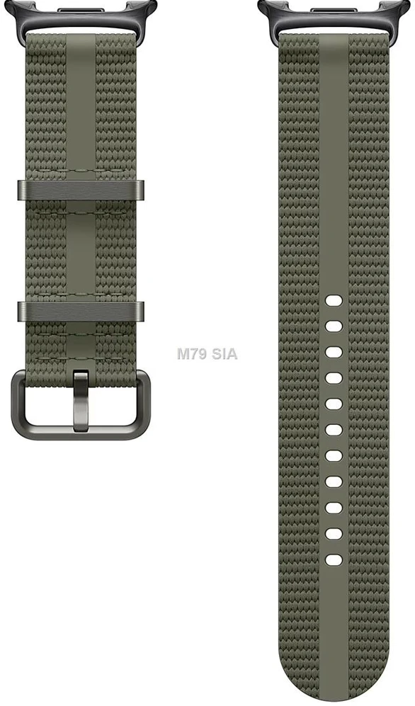 SOL33LGEGEU Athleisure Band (M/L) Samsung Galaxy Watch8, Žalias