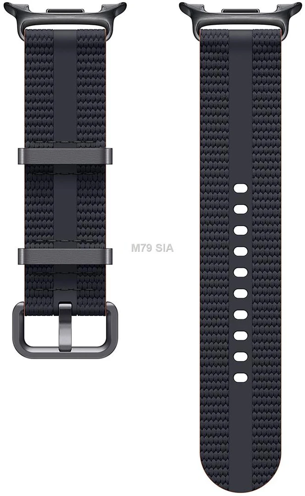 SOL32SBEGEU sportinis apyrankė (S/M) Samsung „Galaxy Watch8“, grafito spalvos