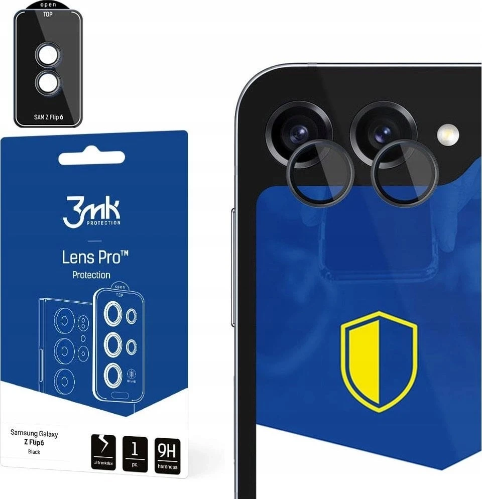 3mk Lens Protection Pro pro Samsung Galaxy Z Flip 6, juodas