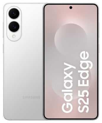 I6manusis telefonas Samsung Galaxy S25 Edge S937 5G Dual Sim 12GB RAM 512GB – Titanium Sidabrinis