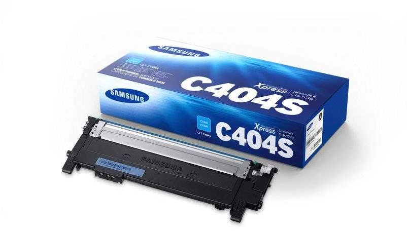 Hewlett Packard (HP) Toneriai HP Samsung CLT-C404S Cyan | 1 000 psl | SL-C430/C430W/C480/C480W