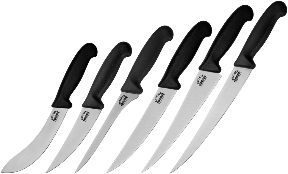 Sia Samura Latvija Peilių rinkinys SAMURA Butcher, 7d.