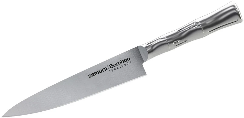 Samura BAMBOO universalus virtuvės peilis 5"/125 mm iš AUS 8 japoniško plieno 59 HRC