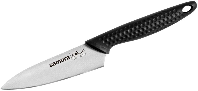 Samura Golf universalus virtuvės peilis 98mm iš AUS 8 Japoniško plieno 58 HRC