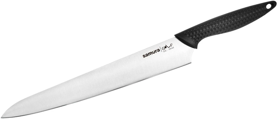 Samura Golf universalus virtuvės pjaustymo peilis 251 mm iš AUS 8 japoniško plieno 58 HRC