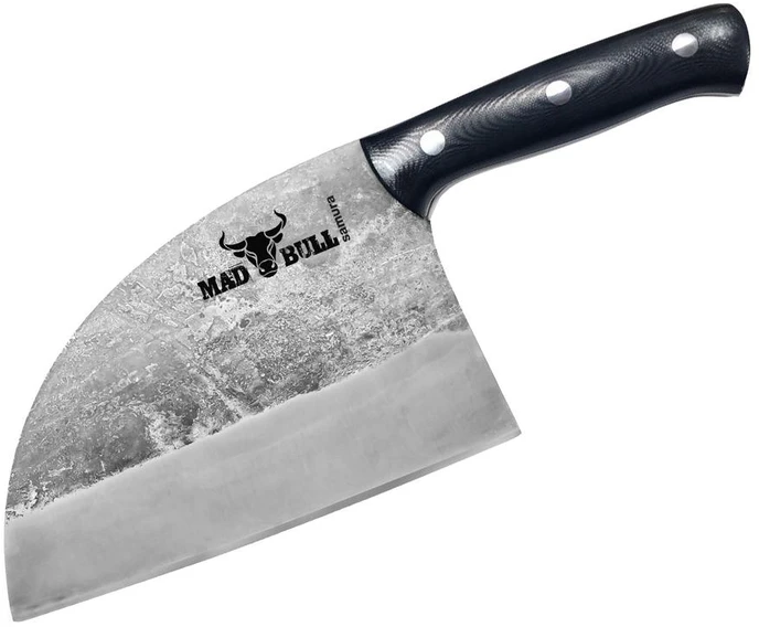 Samura Samura serbų virtuvės peilis Mad Bull 180mm juoda rankena
