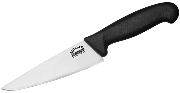 Samura Butcher Contemporary Short Chef virtuvės peilis 150 mm iš AUS 8 Japonijos plienas 58 HRC