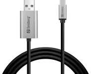 „Sandberg“ USB-C prie „DisplayPort“ kabelis 2M