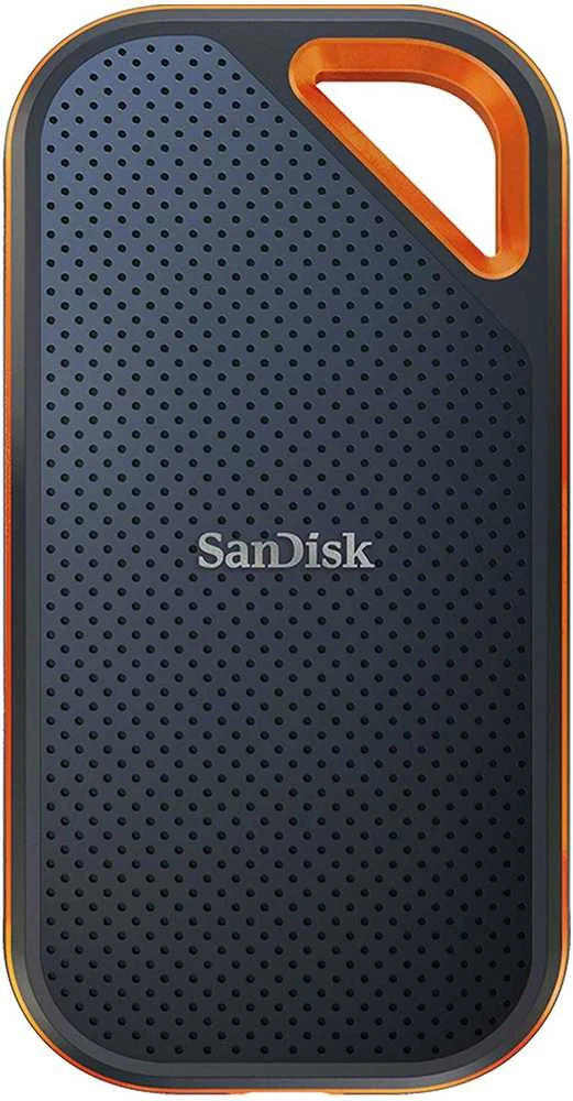 Išorinis kietasis diskas SanDisk Extreme PRO 1TB SSD, Juodos/Oranžinės spalvos