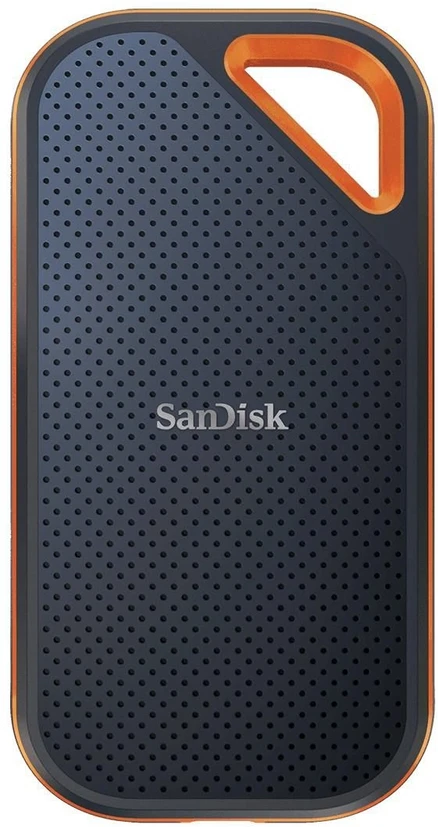 Išorinis kietasis diskas SanDisk Extreme PRO 1TB SSD, Juodos/Oranžinės spalvos
