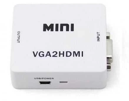 Savio VGA – HDMI Full HD | 1080p 60Hz keitiklis| Adapteriai