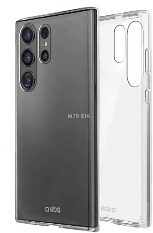 Dėklas Step By Step SBS žingsnis po žingsnio Skinny Cover Galaxy S24 Ultra skaidrus