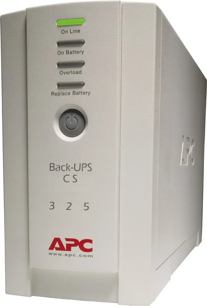 APC Back-UPS CS 325VA 230V without auto shutdown software 4 IEC outlets (1 surge)
