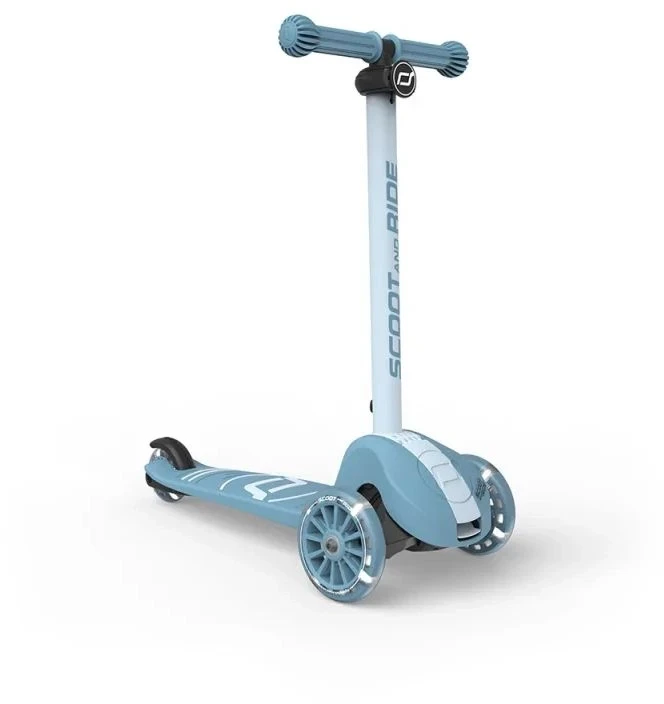 Scoot and Ride Scoot & Ride Highwaykick 3S LED su vairavimo sistema 2in1 Steel S00933
