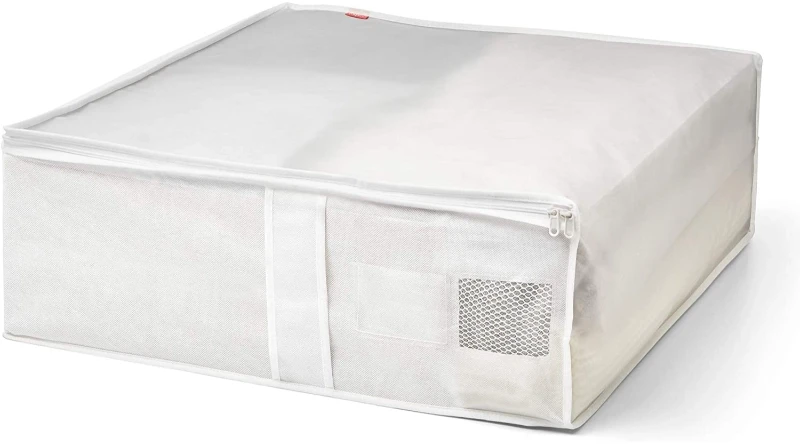 Npc Polska Medžiaginis rūbų krepšys Medium Rayen 55x65x20cm turkio sp./baltas