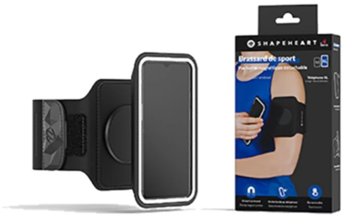 Shapeheart Pas bėgiojimui su pokromenem na telefone oczana NHR AMZ roz.XL < 16,5 cm