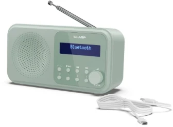 Sharp Tokyo Digital Radio | DR-P420(GN) | Bluetooth | Belaidė jungtis | Portable | Aquamarine Žalias