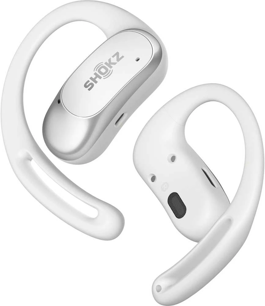 Ausinės Shokz OpenFit Air, Baltos spalvos
